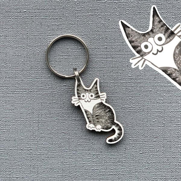 Harry The Cat, keychain